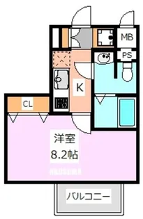 グランティアラ駒込【1階】の間取り