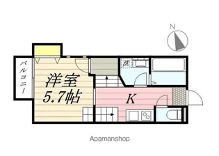 クレオ姪浜拾番館【1階】の間取り