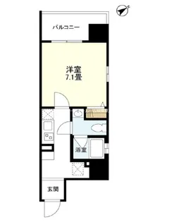 リバーレ浅草駒形【2階】の間取り