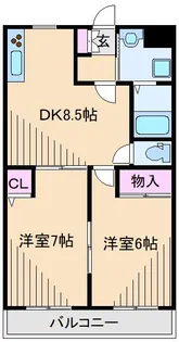 コンフォートN【3階】の間取り