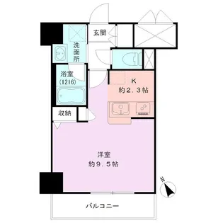 BUENA寺裏通【7階】の間取り