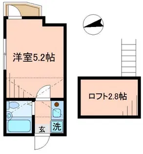 シャンテ立石駅前【3階】の間取り