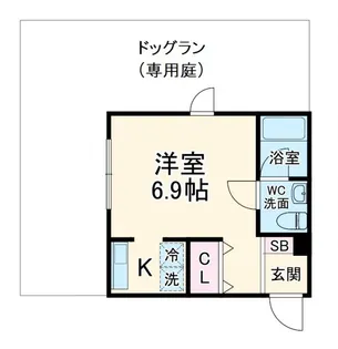 リムズコート梶ヶ谷【1階】の間取り