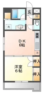 ミラコスタ中野【3階】の間取り