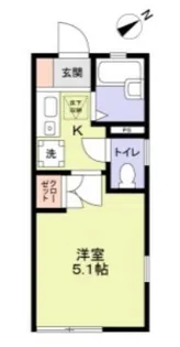 グランフォレスタみずほ台【1階】の間取り