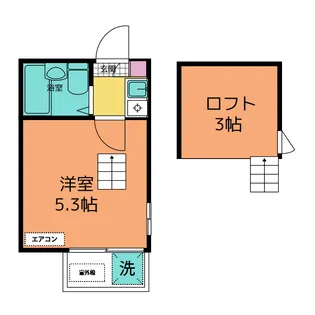 ルート1【2階】の間取り