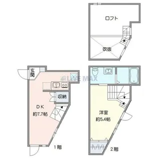 chalet船橋本町【1階】の間取り