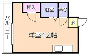 フレッシュハイツ松永【3階】の間取り