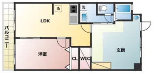 大曽根住宅4棟【6階】の間取り