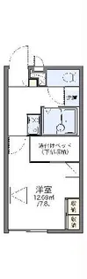 レオパレスSmile【2階】の間取り