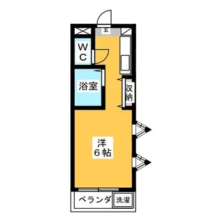 エスト・一ツ橋【3階】の間取り