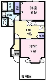 柏【1階】の間取り