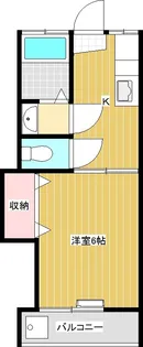 ハイツ栄連【2階】の間取り