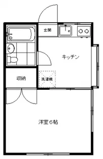 Mフラット【1階】の間取り