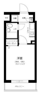 日神パレステージ大井町【7階】の間取り