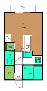 ブルーステップ【1階】の間取り