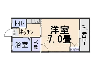 セントラルハイツ【2階】の間取り