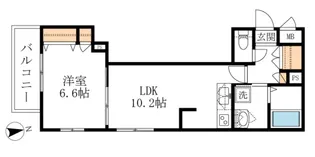 ADAMAS国立~アダマス国立~【2階】の間取り