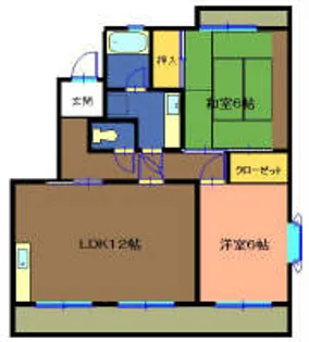 静岡県沼津市五月町【マンション】の間取り