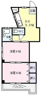 アロマージュフォレスト【3階】の間取り