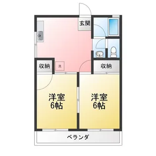 シュロスYK【2階】の間取り