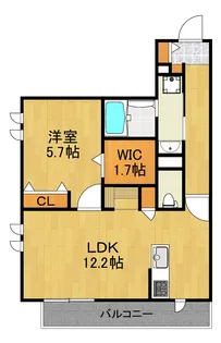 コントレール妙蓮寺【1階】の間取り