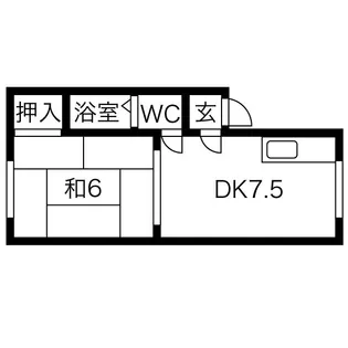 ハイデンス泉【3階】の間取り