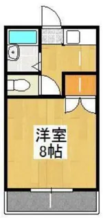 ラ・ヴィータ西市【3階】の間取り