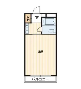 アルファ清心町【4階】の間取り