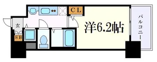 プレサンス名古屋STATIONビジュ【3階】の間取り