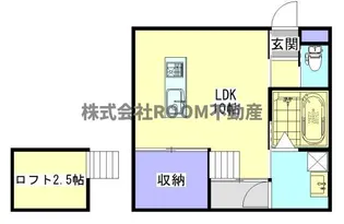 Ever free I【1階】の間取り