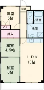メゾンドSK【3階】の間取り