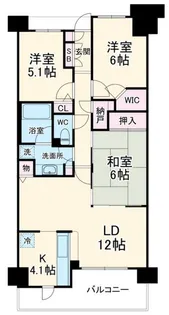 ネバーランド北小金サンフォート【2階】の間取り