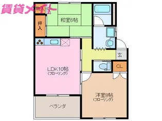 やまびこ 2【2階】の間取り