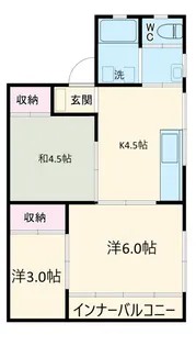 千代田ビル【3階】の間取り