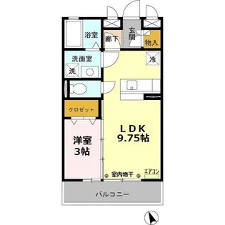 AGスクエア【2階】の間取り