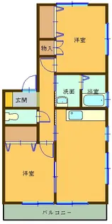 ブライトタウン【2階】の間取り