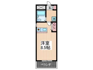 クイーンズコート海老園【7階】の間取り