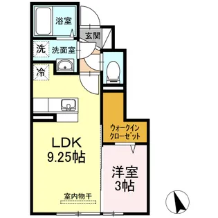 グランモアK【1階】の間取り