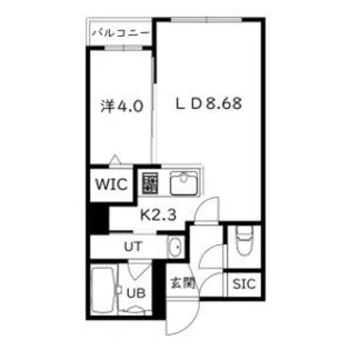 Espoir 本郷(エスポワール本郷)【2階】の間取り