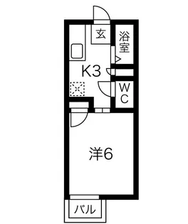 リベルテ21【2階】の間取り