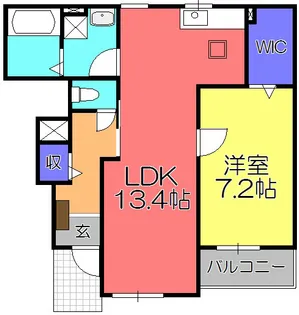 DearCourt【1階】の間取り