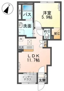 ラベンダー【1階】の間取り