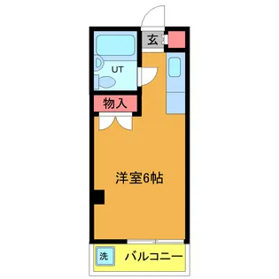 サンパール平松【2階】の間取り