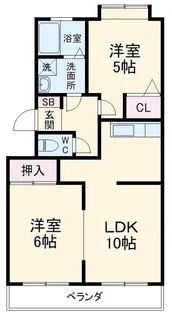 第2レジデンスISHII【3階】の間取り