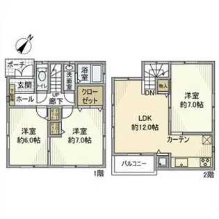 埼玉県川口市柳崎3【一戸建】の間取り