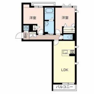 ヒルズ エルドラード【3階】の間取り