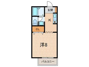 エスポワール【2階】の間取り