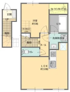 グランリーファ高林西【2階】の間取り