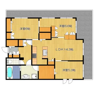 PRESTIGEA~プレステージア~【5階】の間取り